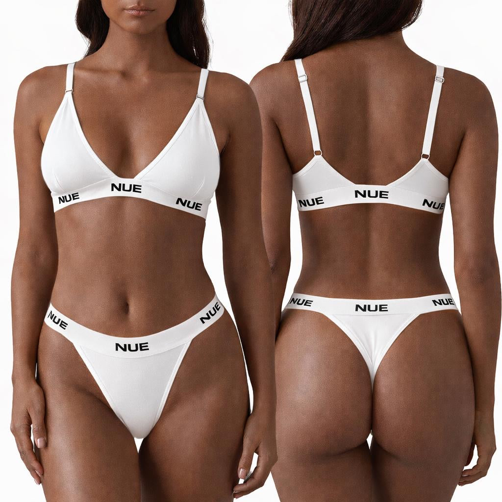 Basic Bra and Thong Set